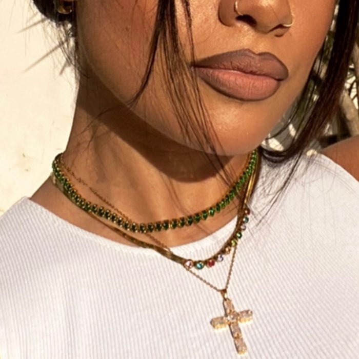 BOA GREEN NECKLACE