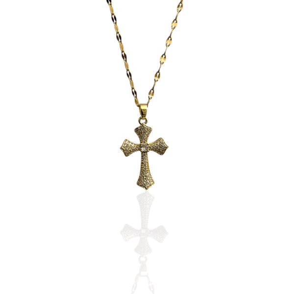 ALBEI CROSS NECKLACE