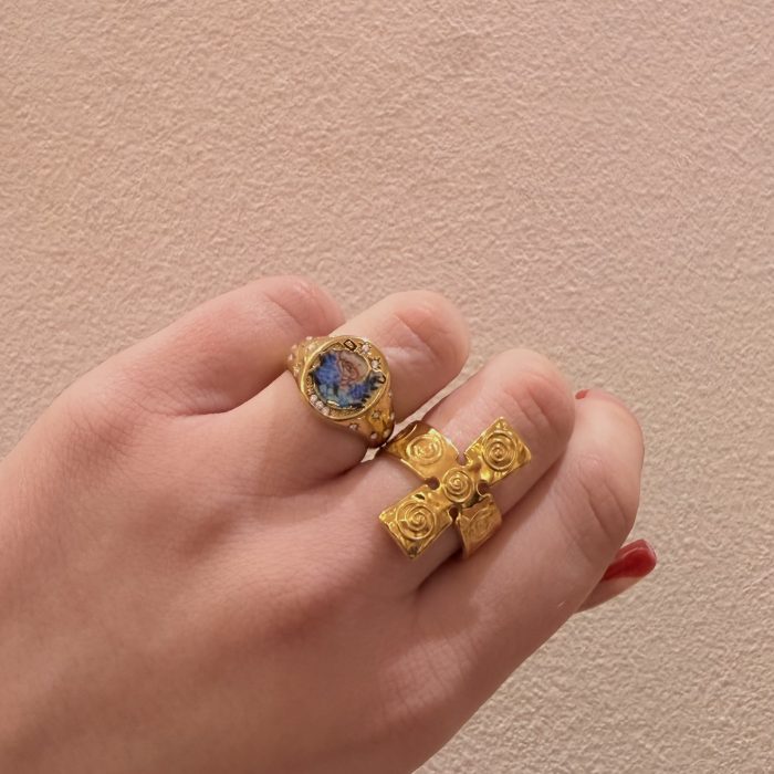VINTAGE FLOWER RING