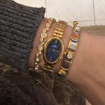 ORELLY GOLD & BLUE WATCH