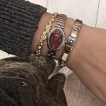 ORELLY SILVER & RED WATCH