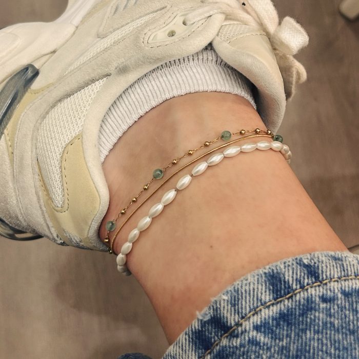 GREEN ANKLET