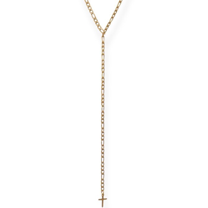 CLASSIC CROSS TIE CHAIN NECKLACE