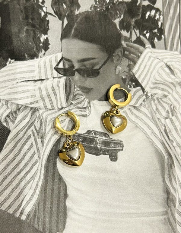 GOLD ZOEN EARRINGS - Image 2