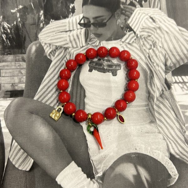 RED EROSS BRACELET