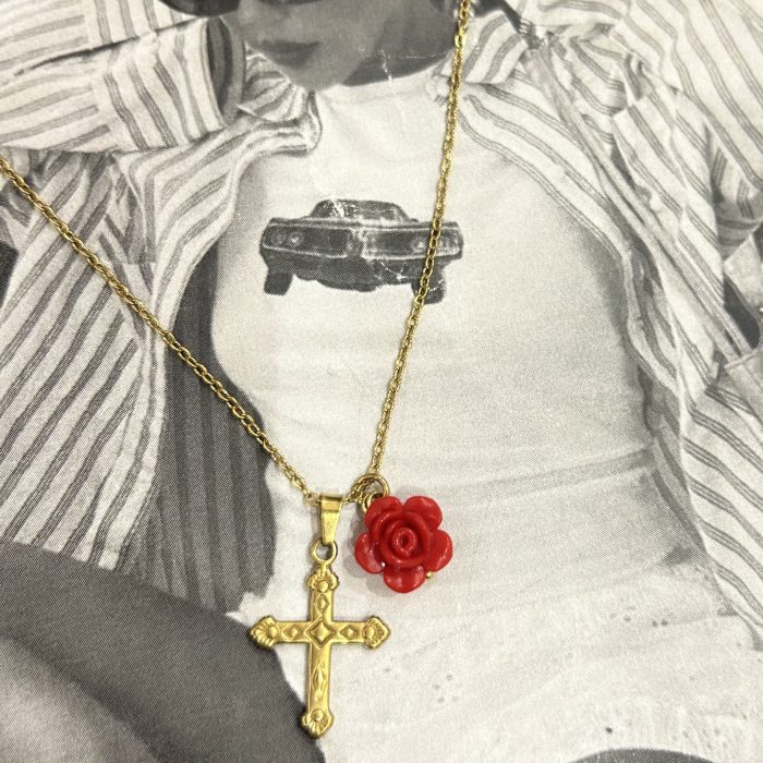 IZABEL CROSS NECKLACE