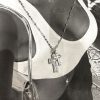 DUO CROSS NECKLACE - Image 3