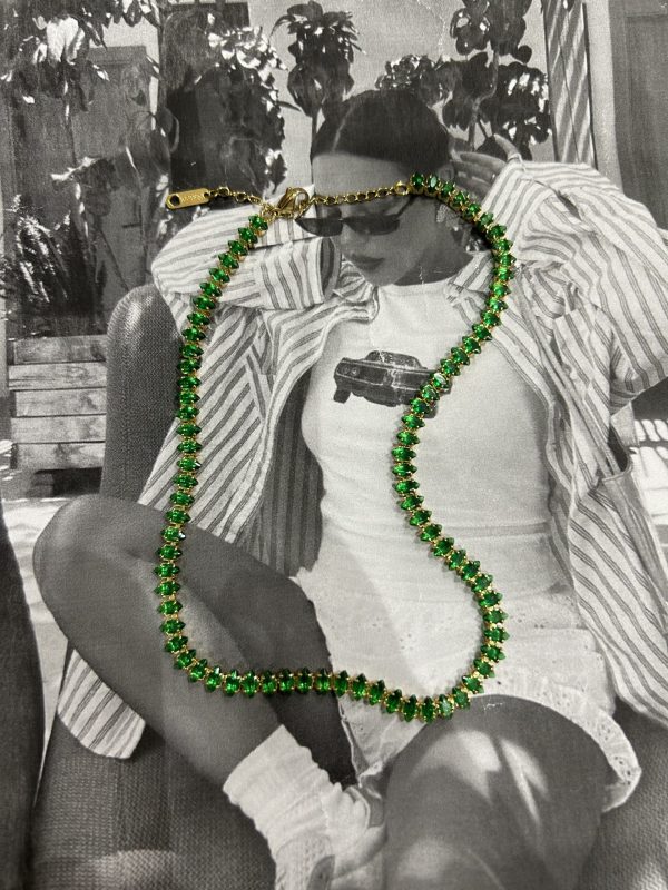 BOA GREEN NECKLACE