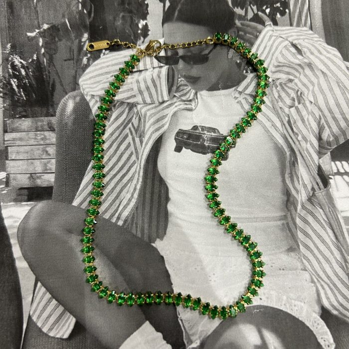 BOA GREEN NECKLACE