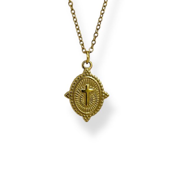 LARAN CROSS NECKLACE