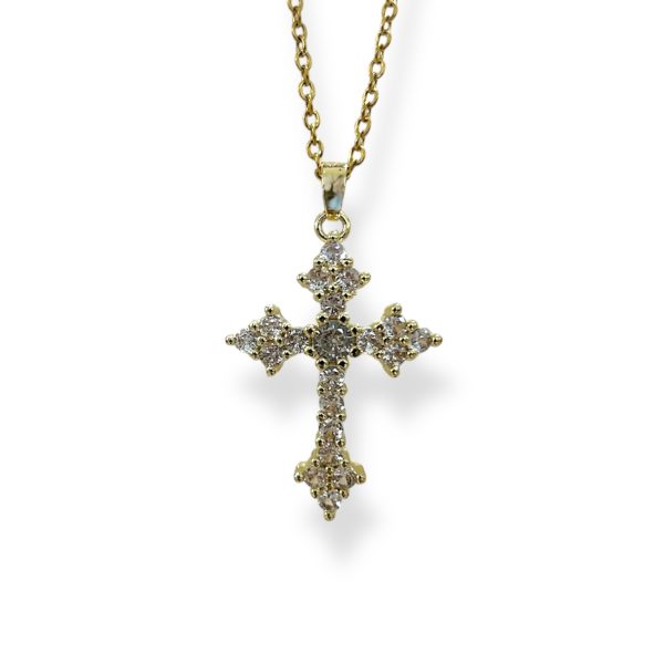 AKYN CROSS NECKLACE