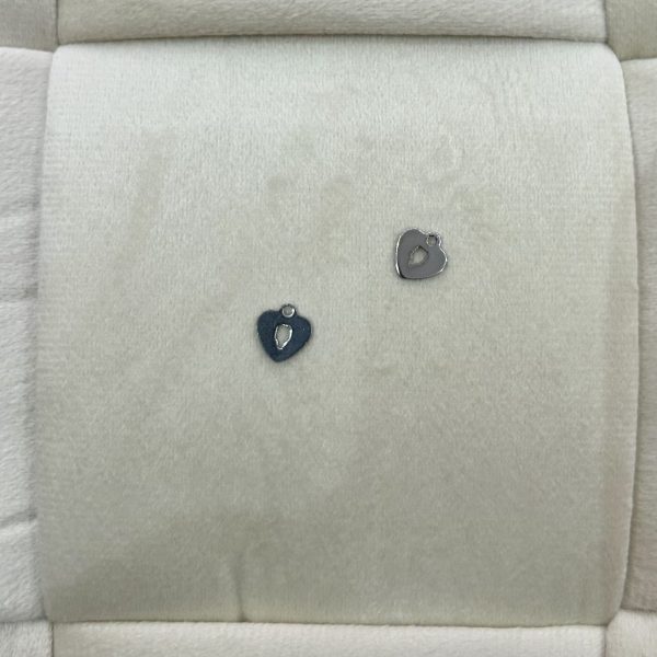 MINI HEART SILVER CHARM