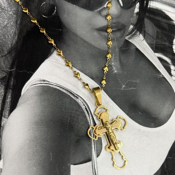 SONE CROSS NECKLACE