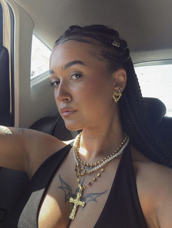 KARL CROSS NECKLACE - Image 2