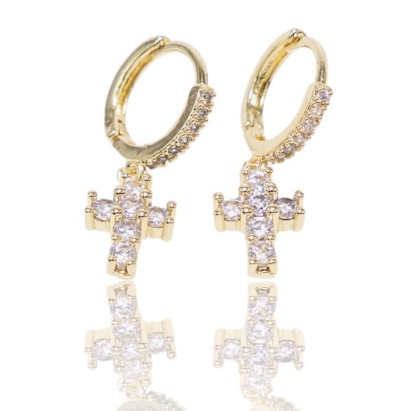 OLE CROSS EARRINGS - Image 2