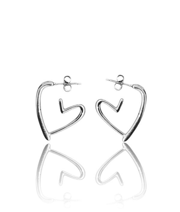 JANE HEART EARRINGS - Image 2