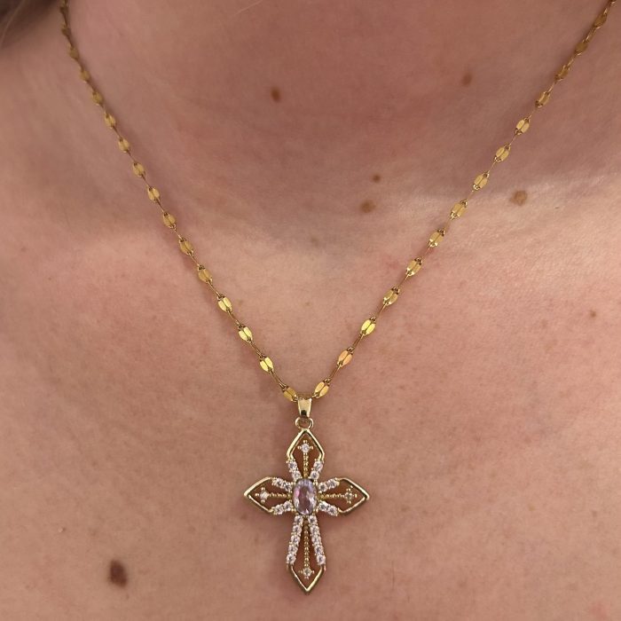 ORAMY CROSS NECKLACE