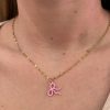 PINK BOW NECKLACE - Image 2