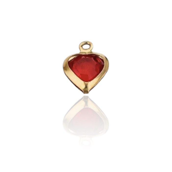 RED HEART CHARM