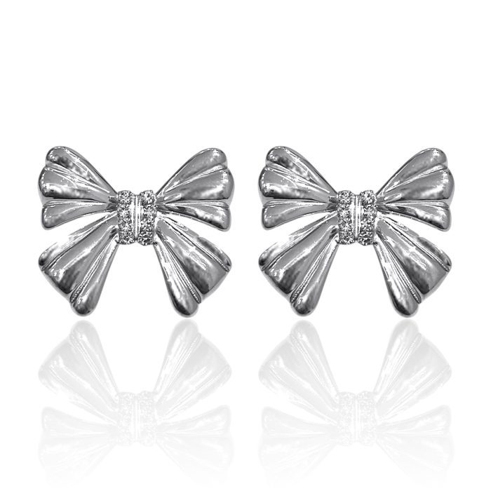 CUTEST BOW SPARKLE EARRINGS