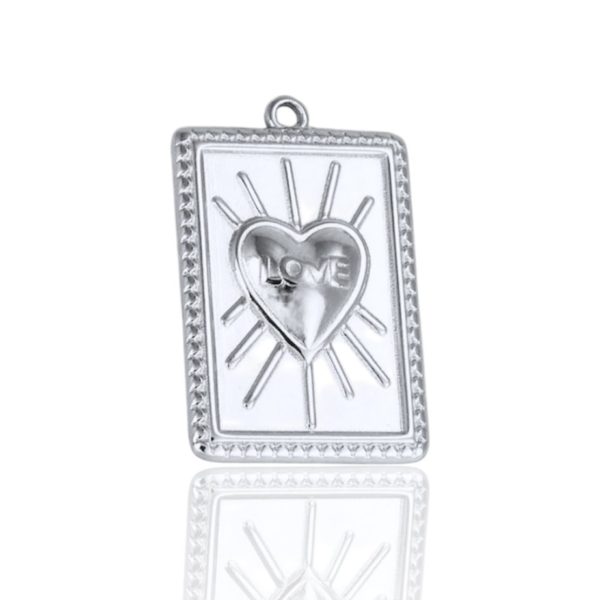 LOVE SILVER CHARM