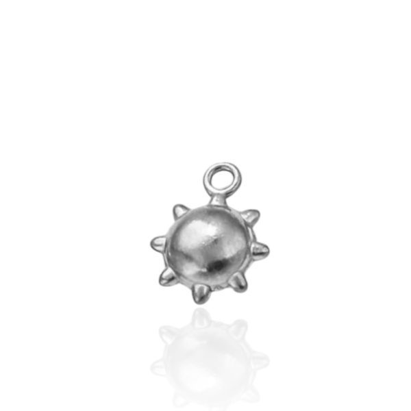 MINI SILVER SUN CHARM
