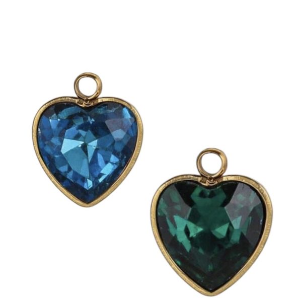 CRYSTAL HEARTS CHARM
