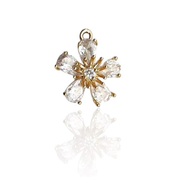 SPARKLE FLOWER CHARM