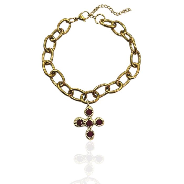 RED CROSS BRACELET