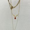 RED BOLY NECKLACE - Image 2