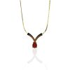 RED BOLY NECKLACE