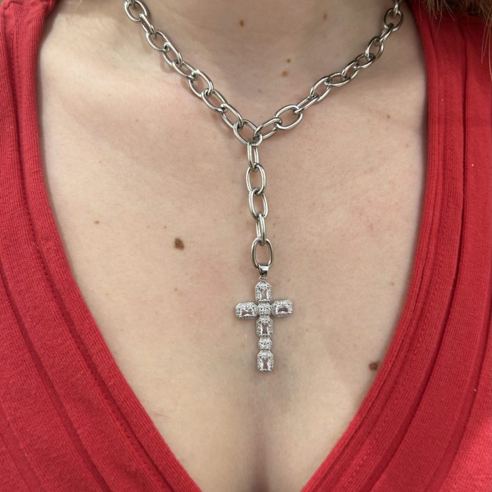 RONY CROSS NECKLACE