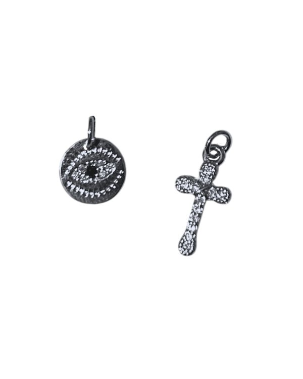 MINI SILVER SPARKLE CHARMS