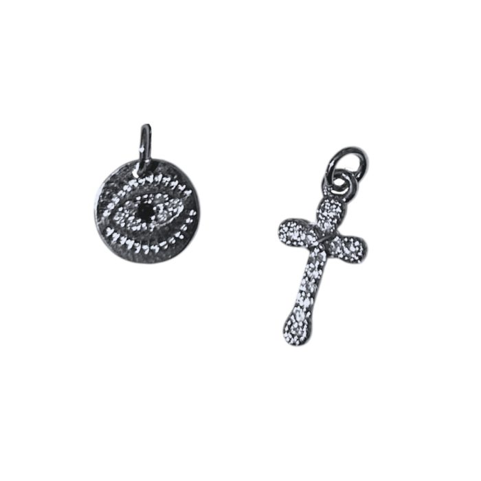MINI SILVER SPARKLE CHARMS