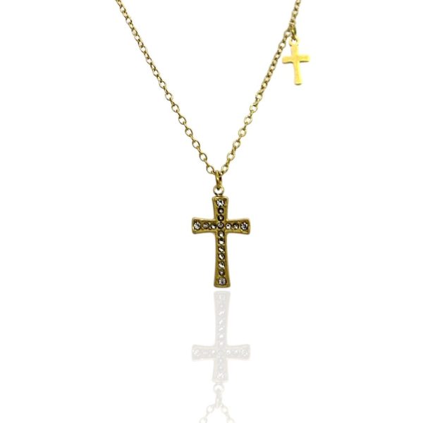 NAGGY CROSS NECKLACE - Image 2