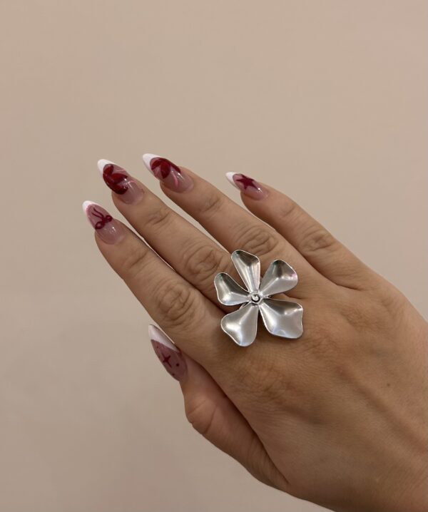 FLOWER BIGY RING - Image 2