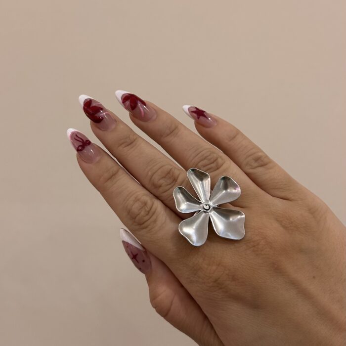 FLOWER BIGY RING