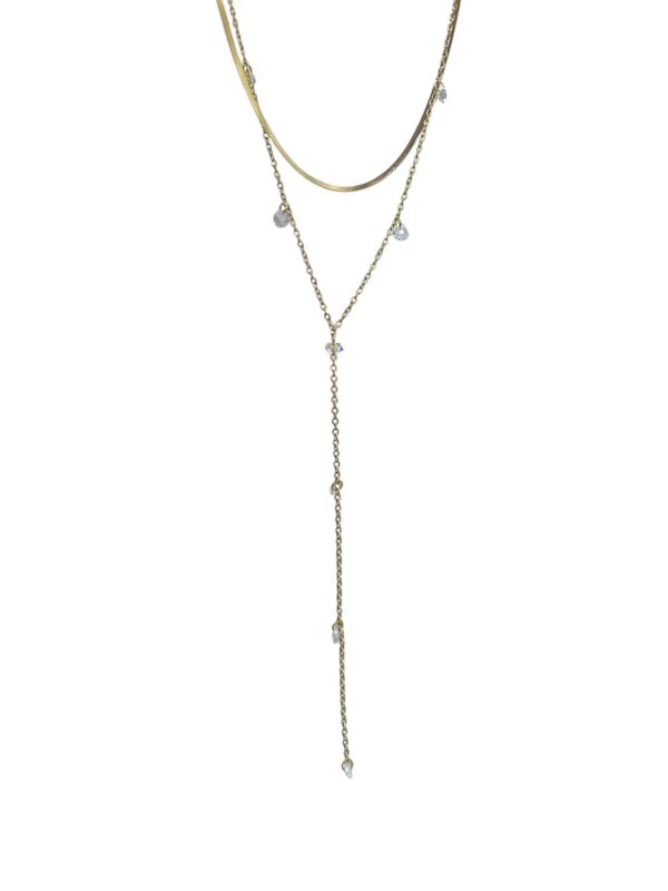 TIE SPARKL BOOM NECKLACE