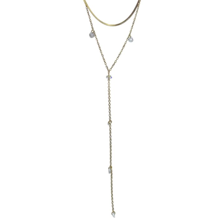 TIE SPARKL BOOM NECKLACE