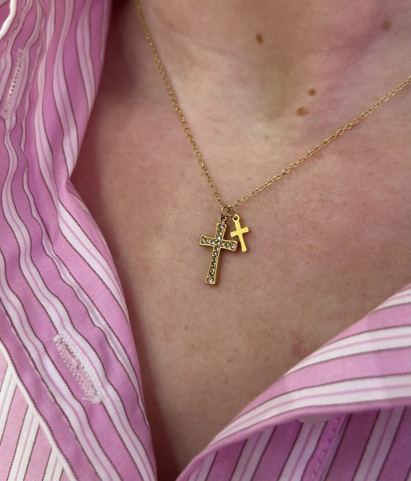 NAGGY CROSS NECKLACE - Image 3