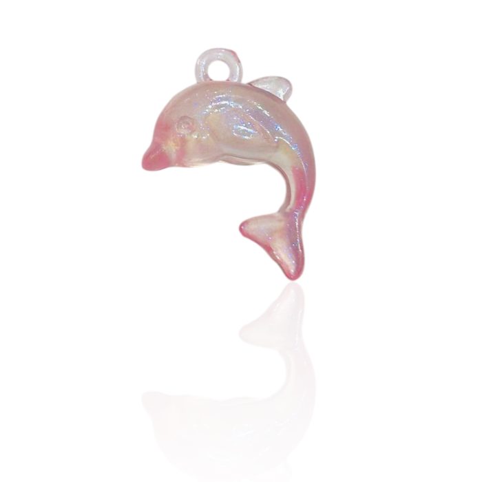 PINKY DOLFIN CHARM