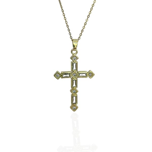 FEDRA CROSS NECKLACE - Image 2