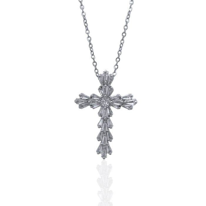 AVY CROSS NECKLACE