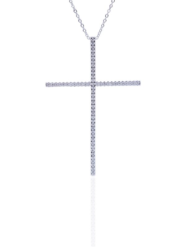 GEVE CROSS NECKLACE