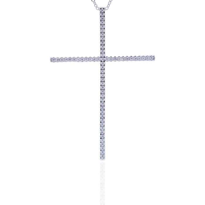 GEVE CROSS NECKLACE
