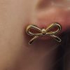 MINI BOW EARRINGS - Image 2