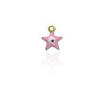 PINK EYE CHARM 0,8CM
