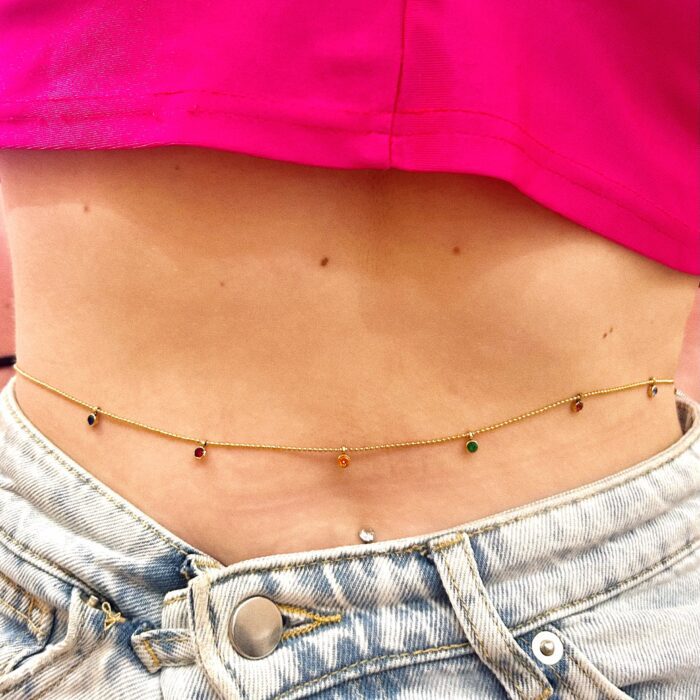 COLORS BELLY CHAIN