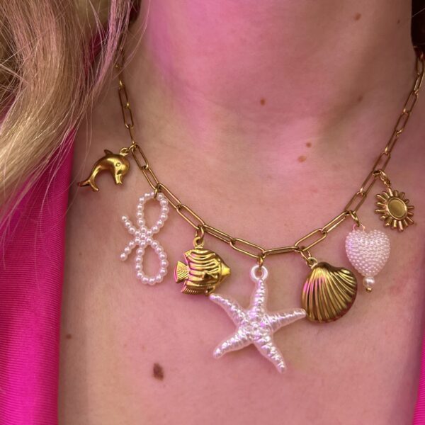 OCEAN CHARM NECKLACE - Image 2