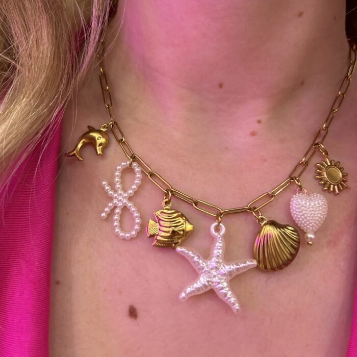 OCEAN CHARM NECKLACE